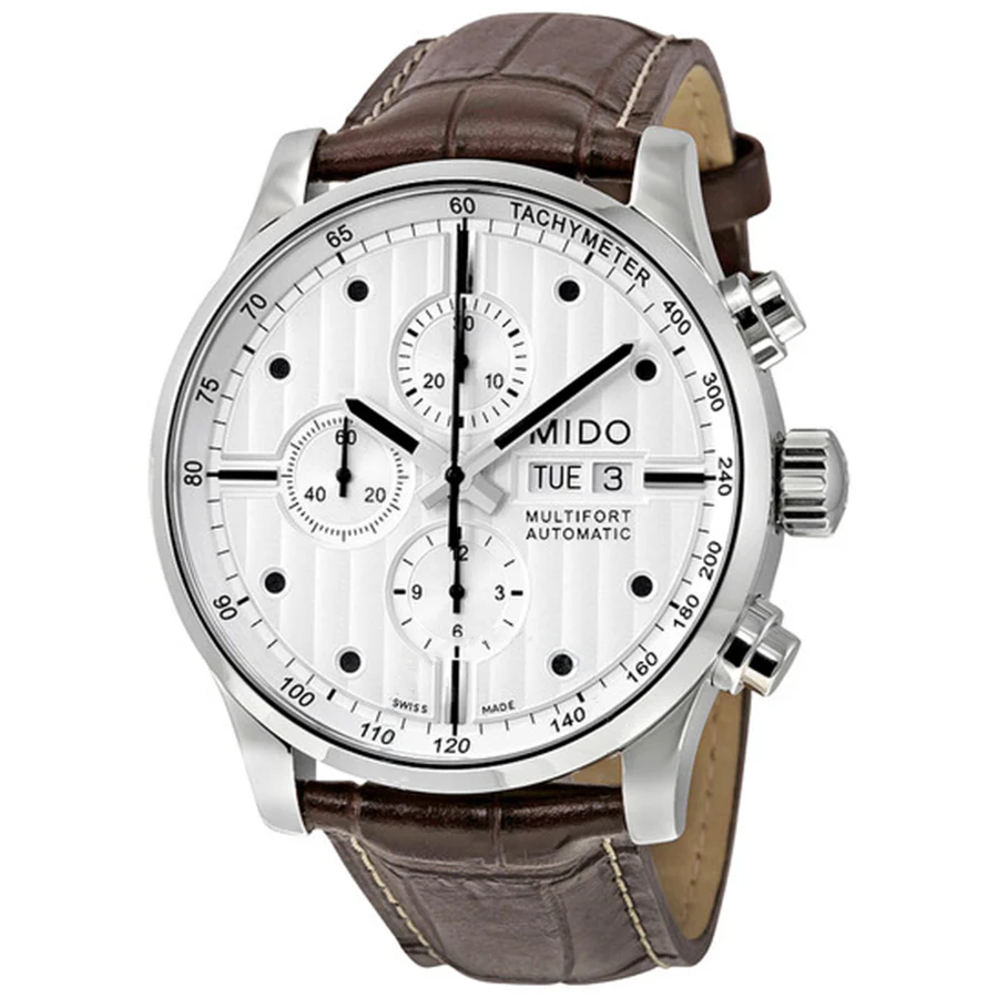 Mido M005.614.16.031.00 Multifort Chrono Grey Dial Watch