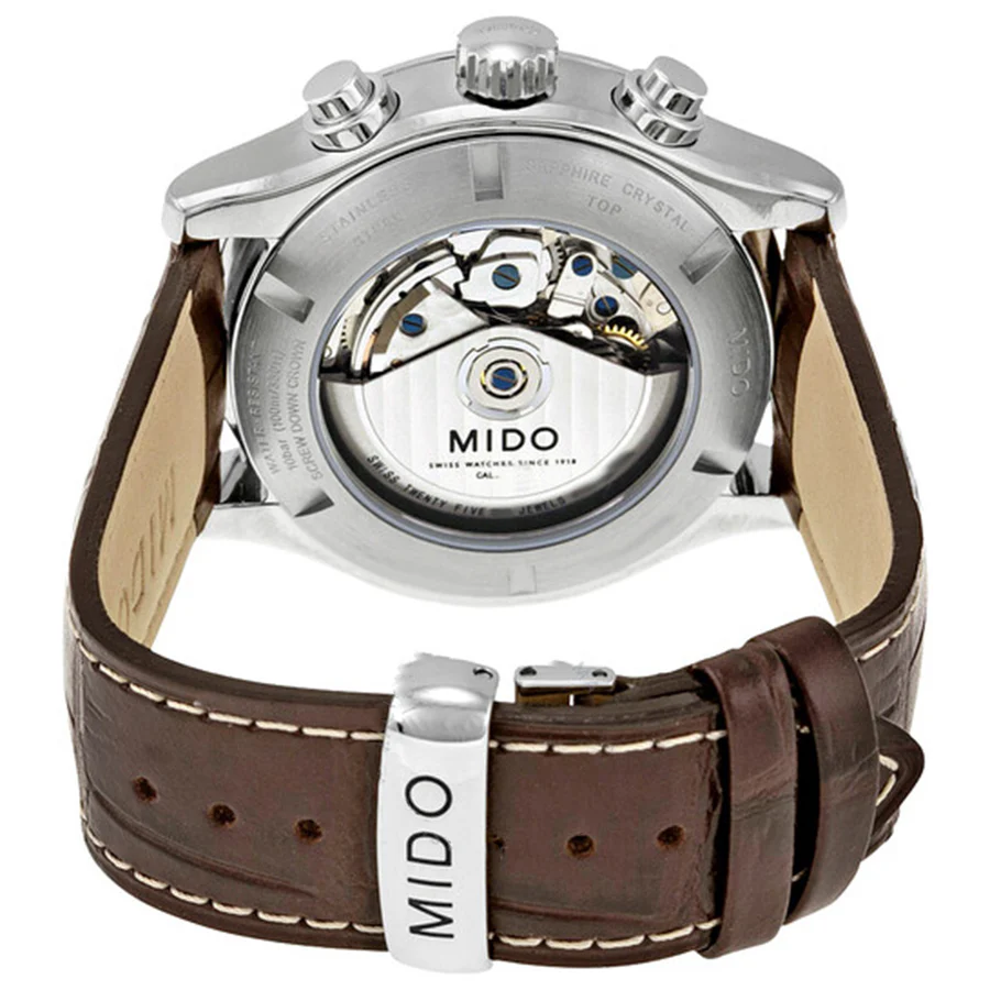 Mido M005.614.16.031.00 Multifort Chrono Grey Dial Watch - Image 3