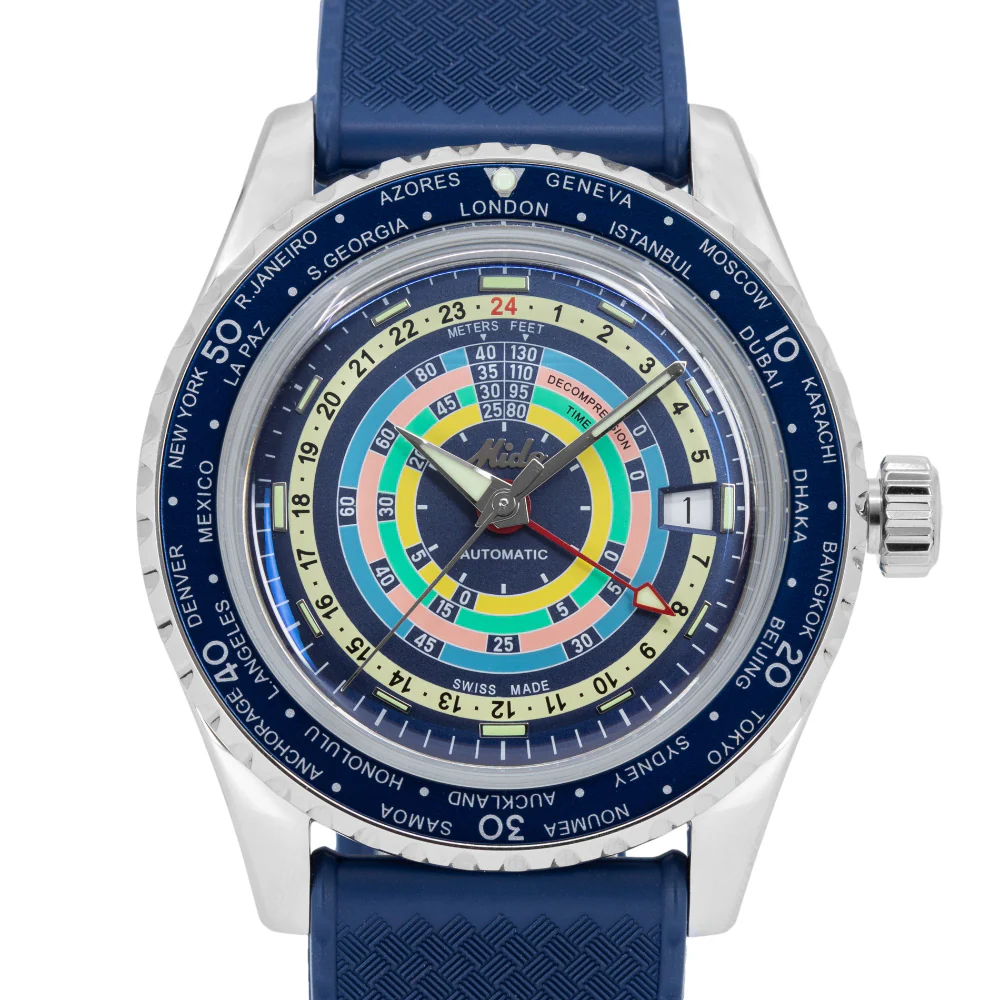 Mido M026.829.17.041.00 Ocean Star Decompression Worldtimer - Image 2