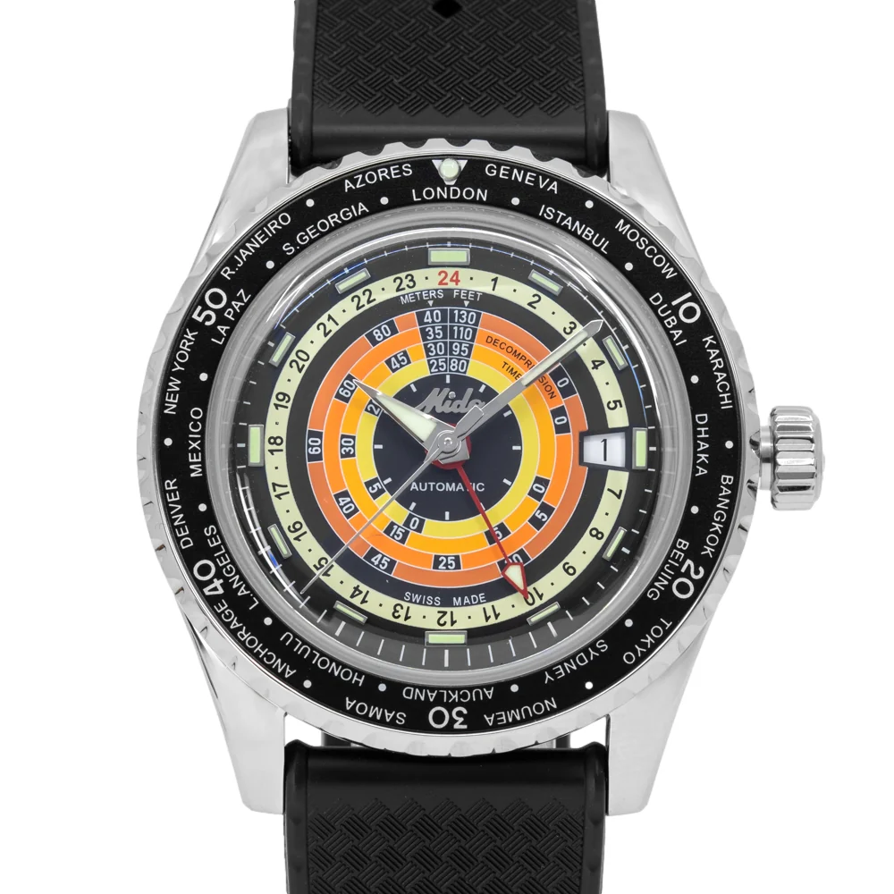 Mido M026.829.17.051.00 Ocean Star Decompression Worldtimer - Image 3