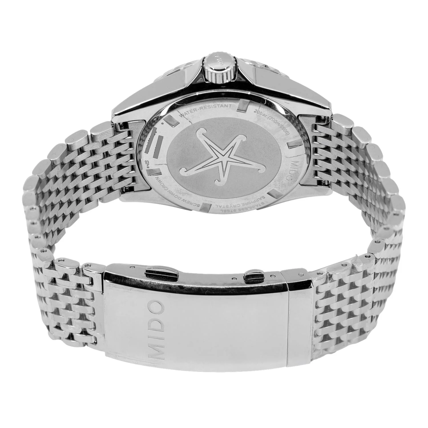 Mido M026.830.11.041.00 Ocean Star Tribute Blue Dial Watch - Image 4