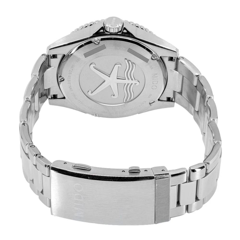 Mido M042.430.11.041.00 Ocean Star 200c Blue Dial Watch - Image 5