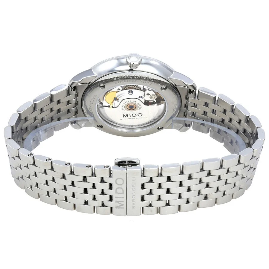 Mido Men's M027.408.11.051.00 Baroncelli III COSC Watch - Image 3