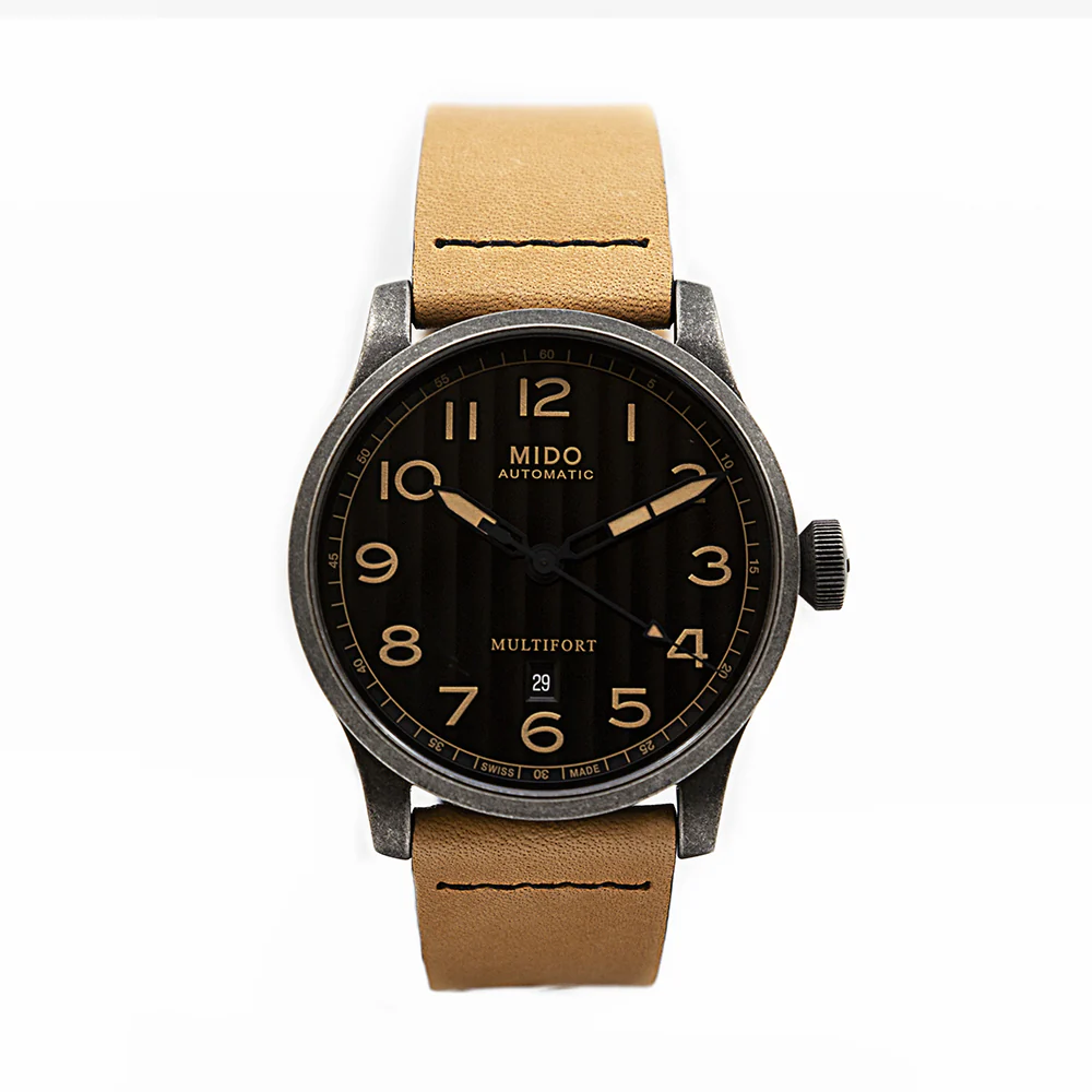 Mido Men's M032.607.36.050.99 Multifort Escape Horween Watch