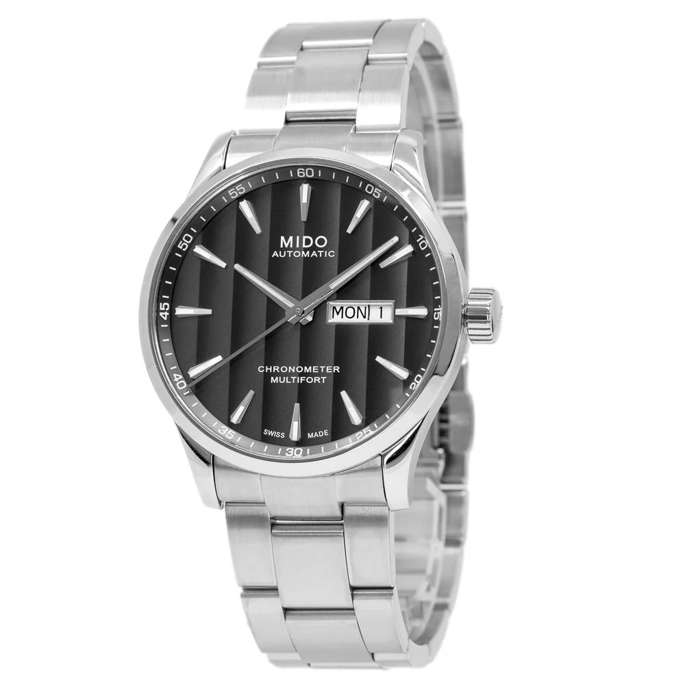 Mido Men's M038.431.11.061.00 Multifort Chrono. COSC Watch - Image 2