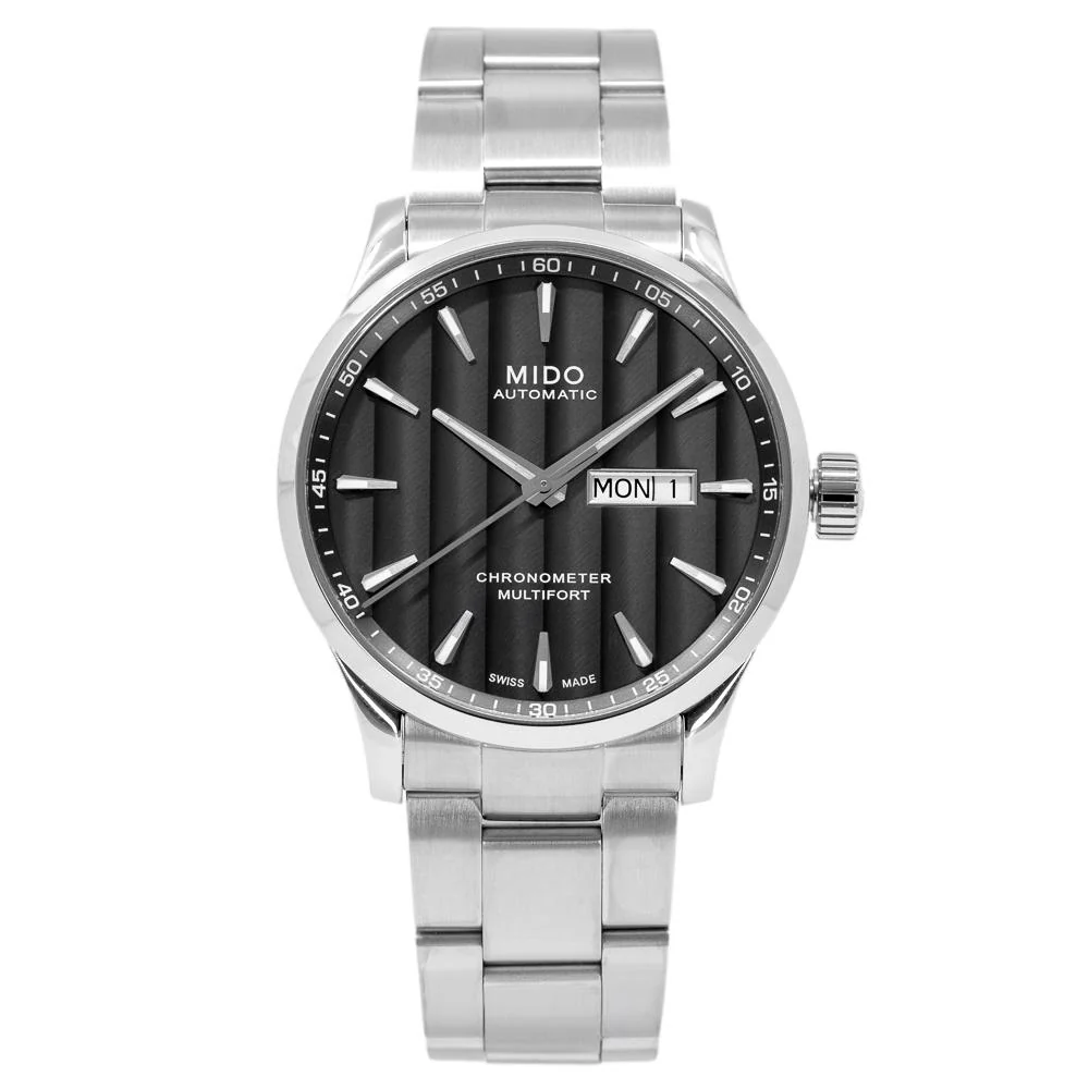 Mido Men's M038.431.11.061.00 Multifort Chrono. COSC Watch - Image 3