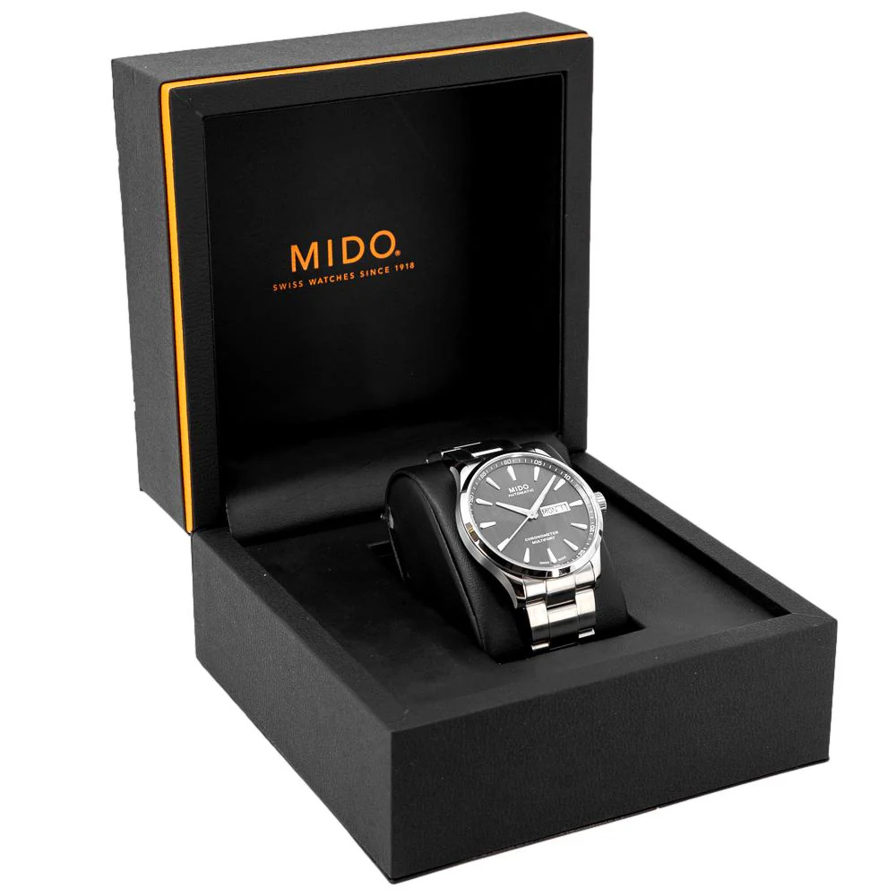 Mido Men's M038.431.11.061.00 Multifort Chrono. COSC Watch - Image 9