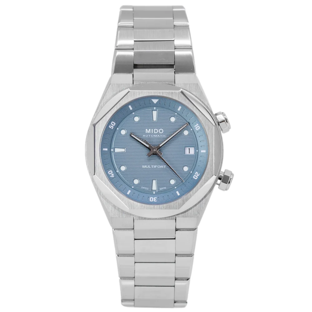 Mido Men's M047.507.11.081.00 Multifort 8 Two Crowns Auto - Image 3