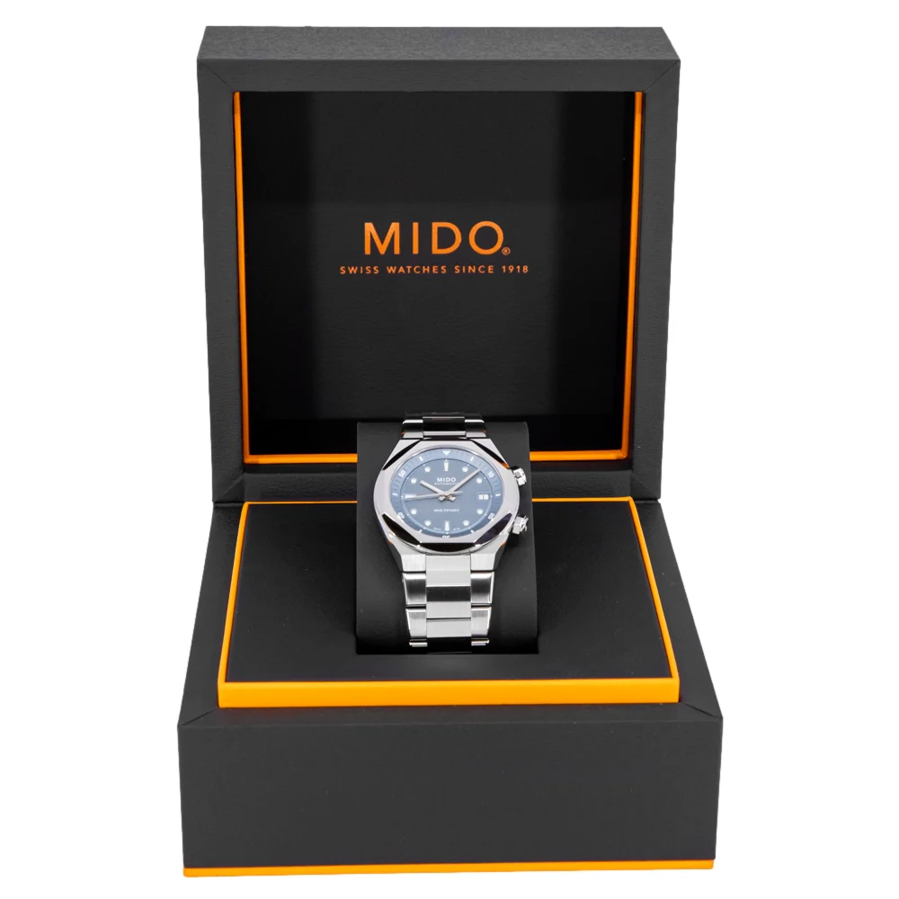 Mido Men's M047.507.11.081.00 Multifort 8 Two Crowns Auto - Image 8