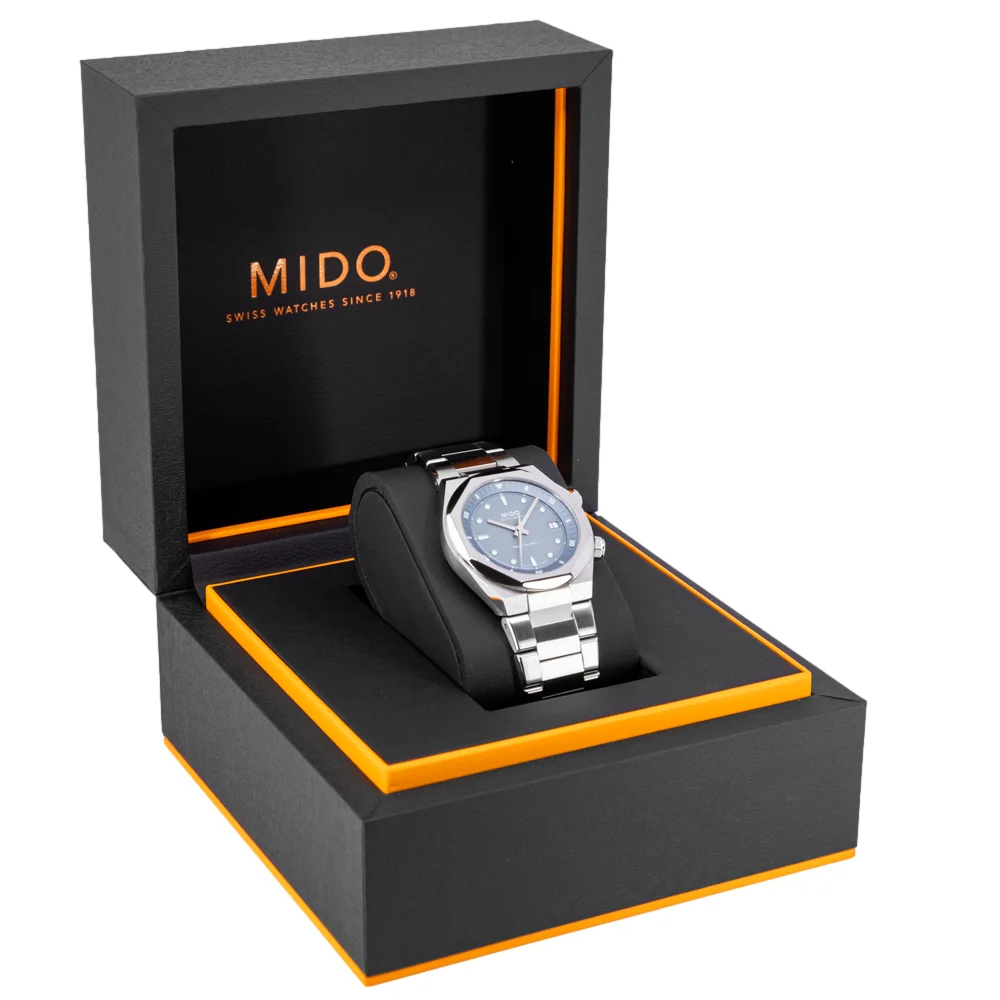 Mido Men's M047.507.11.081.00 Multifort 8 Two Crowns Auto - Image 9
