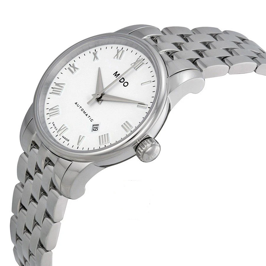 Mildo Ladies M7600.4.26.1  Baroncelli Auto White Dial Watch - Image 2