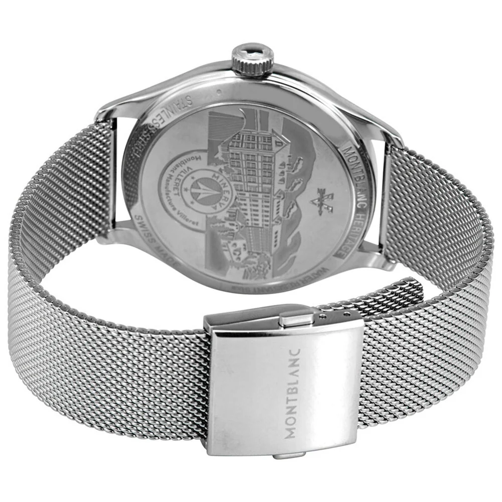 Montblanc Men's 119949 Heritage 40mm Automatic GMT - Image 3
