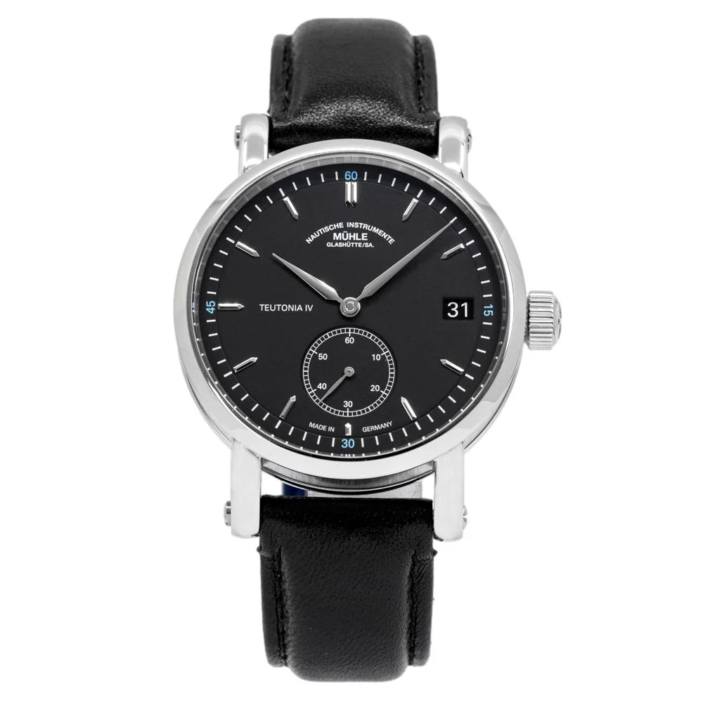 Muhle Glashutte M1-44-43-LB Teutonia IV Black Dial Watch - Image 3