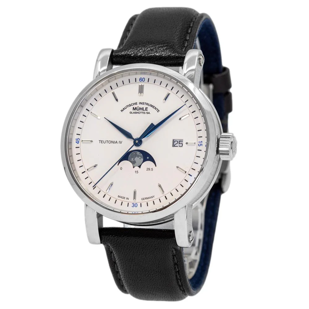Muhle Glashutte Men M1-44-05-LB Teutonia IV Mondphase Watch - Image 2