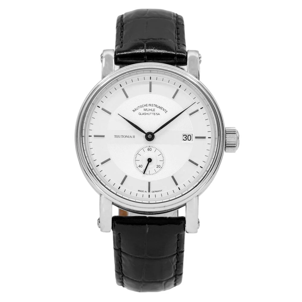 Muhle Glashutte Men's M1-33-45-LB Teutonia Kleine Sekunde - Image 3