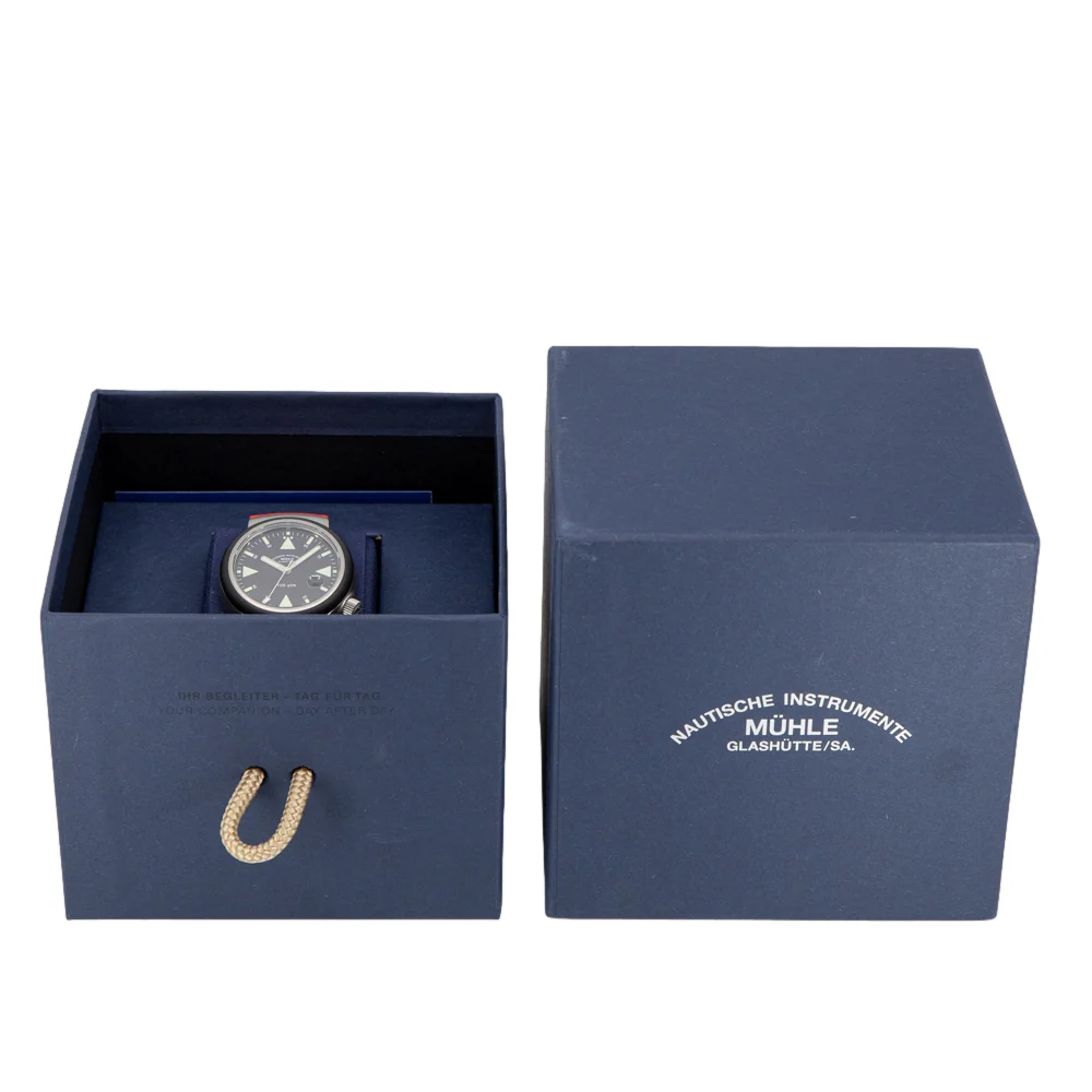 Mühle Glashütte Men's M1-41-03-KB-VIII S.a.r. Rescue Timer - Image 8