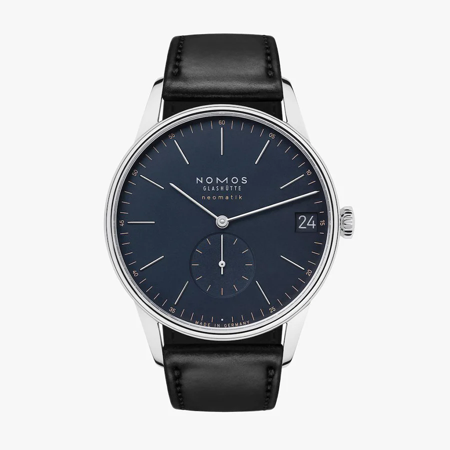 Nomos Glashutte 363 Orion Neomatik Midnight Blue Dial Watch