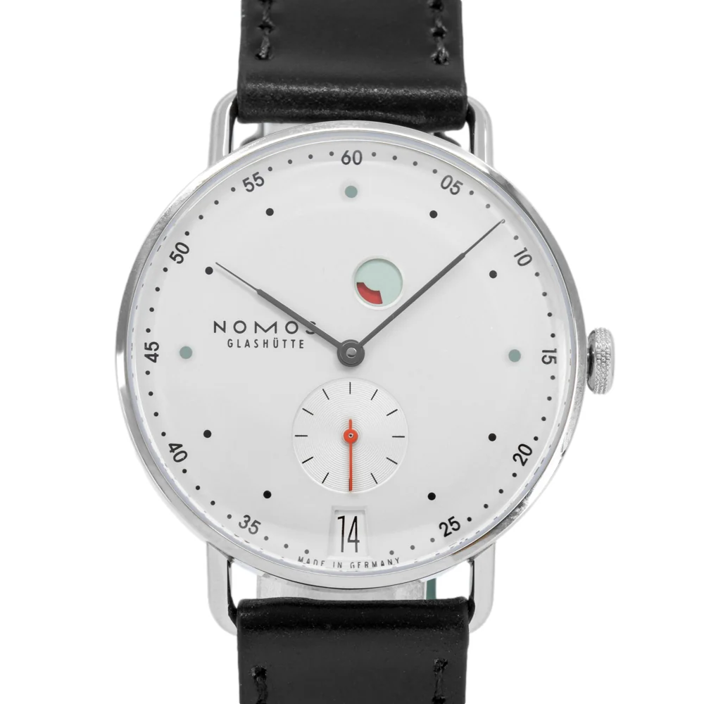 Nomos Glashutte Men's 1101 Metro White Dial - Image 2