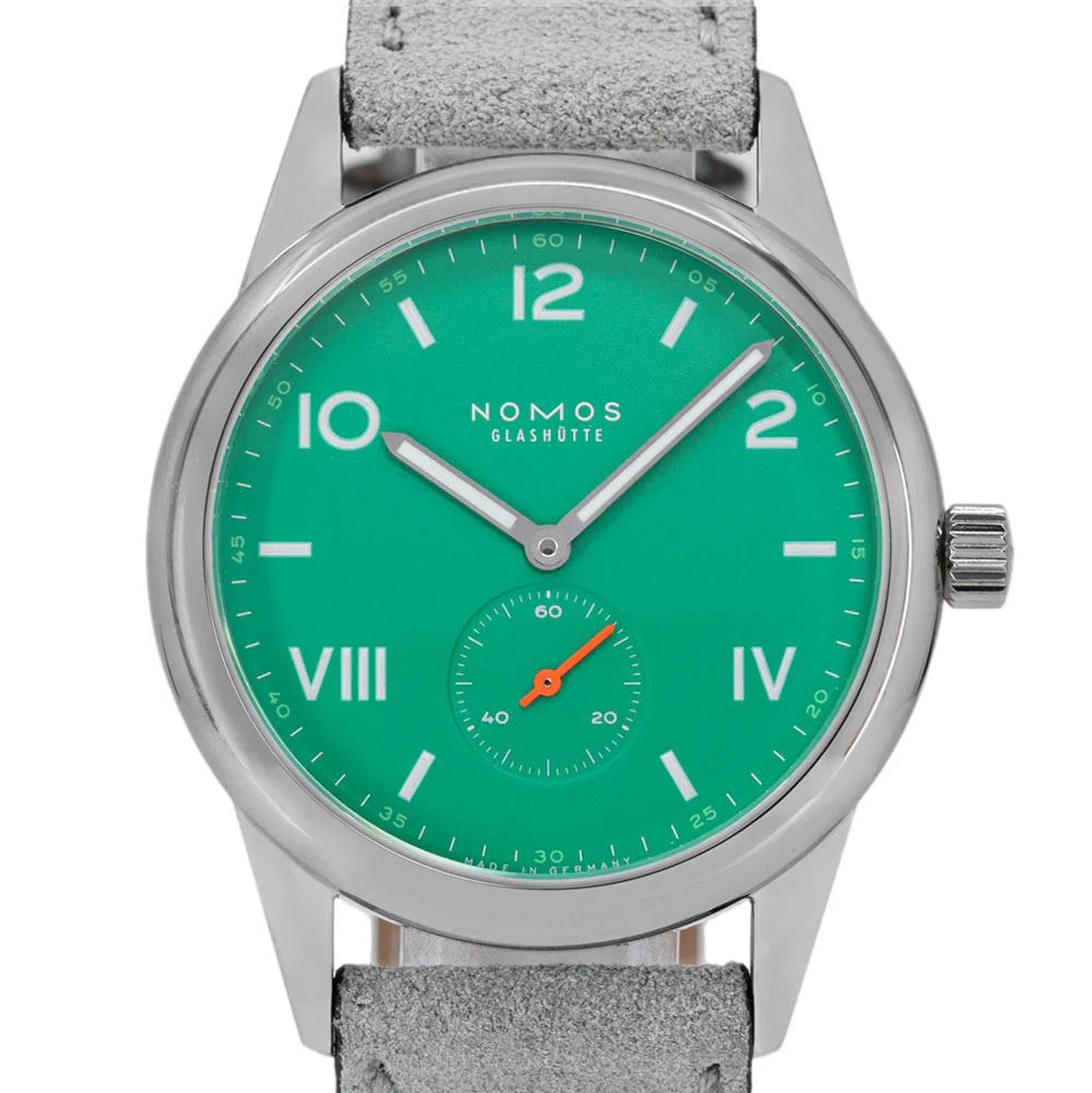 NOMOS Men's 715 Club Campus Electric Green Manual Winding - Image 2