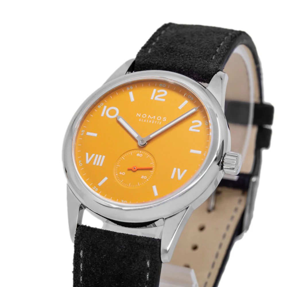 Nomos Men's 729 Club Campus 38 Future Orange Manual - Image 10