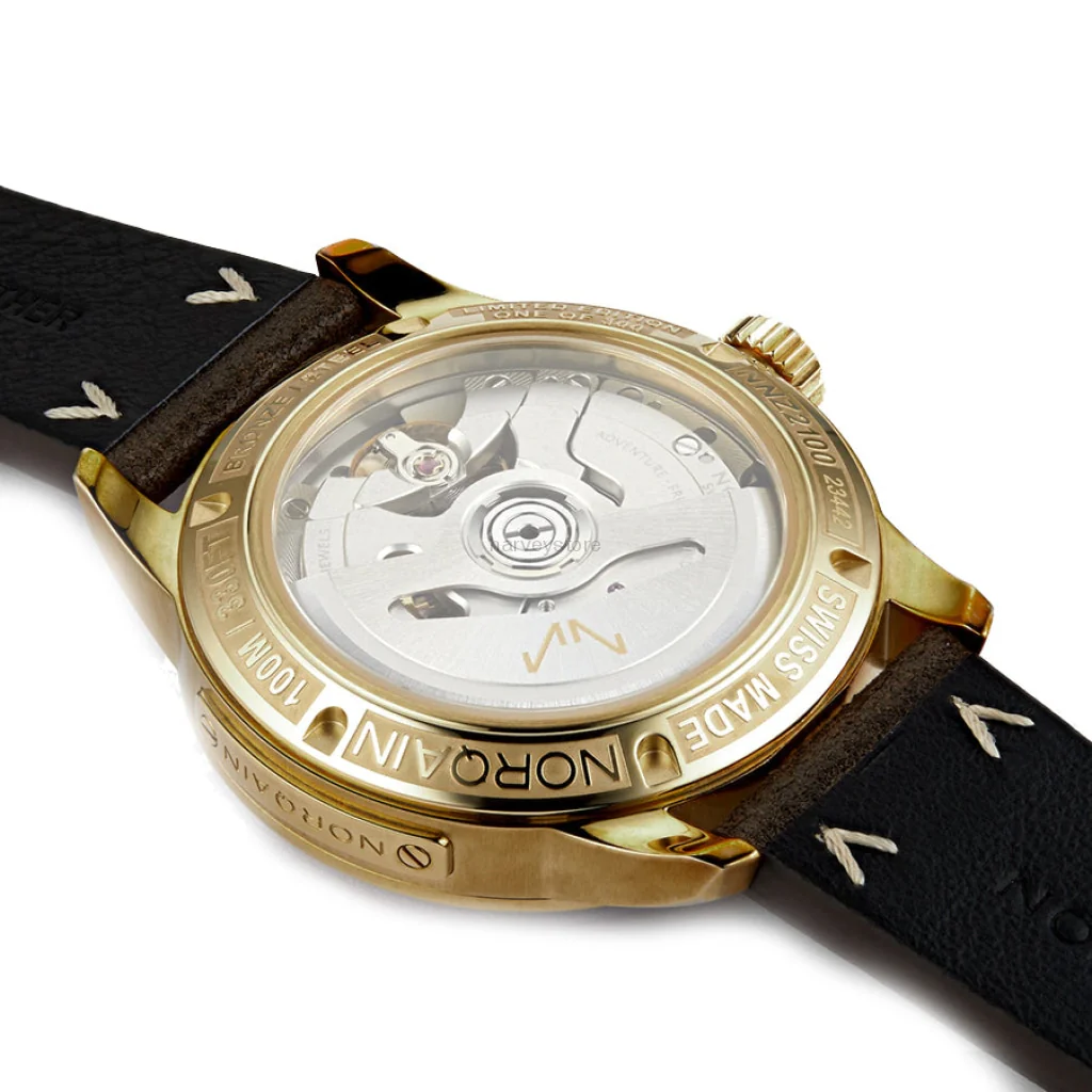 Norqain Men's NNZ2100ZG/N215 Freedom 60 GMT Limited Watc - Image 6