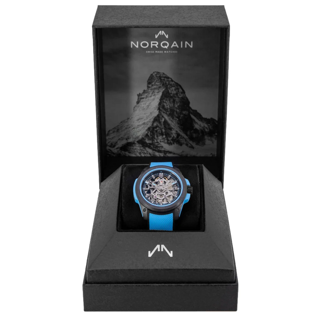 Norqain NNQ3001QBA1AS/B002 Wild One Skeleton Sky Blue Auto - Image 8
