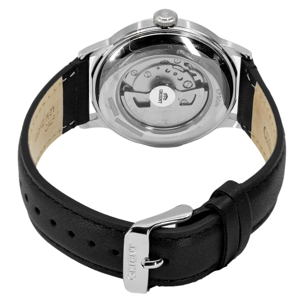 Orient Men's RA-AC0022S10B Classic White Dial Watch - Image 5