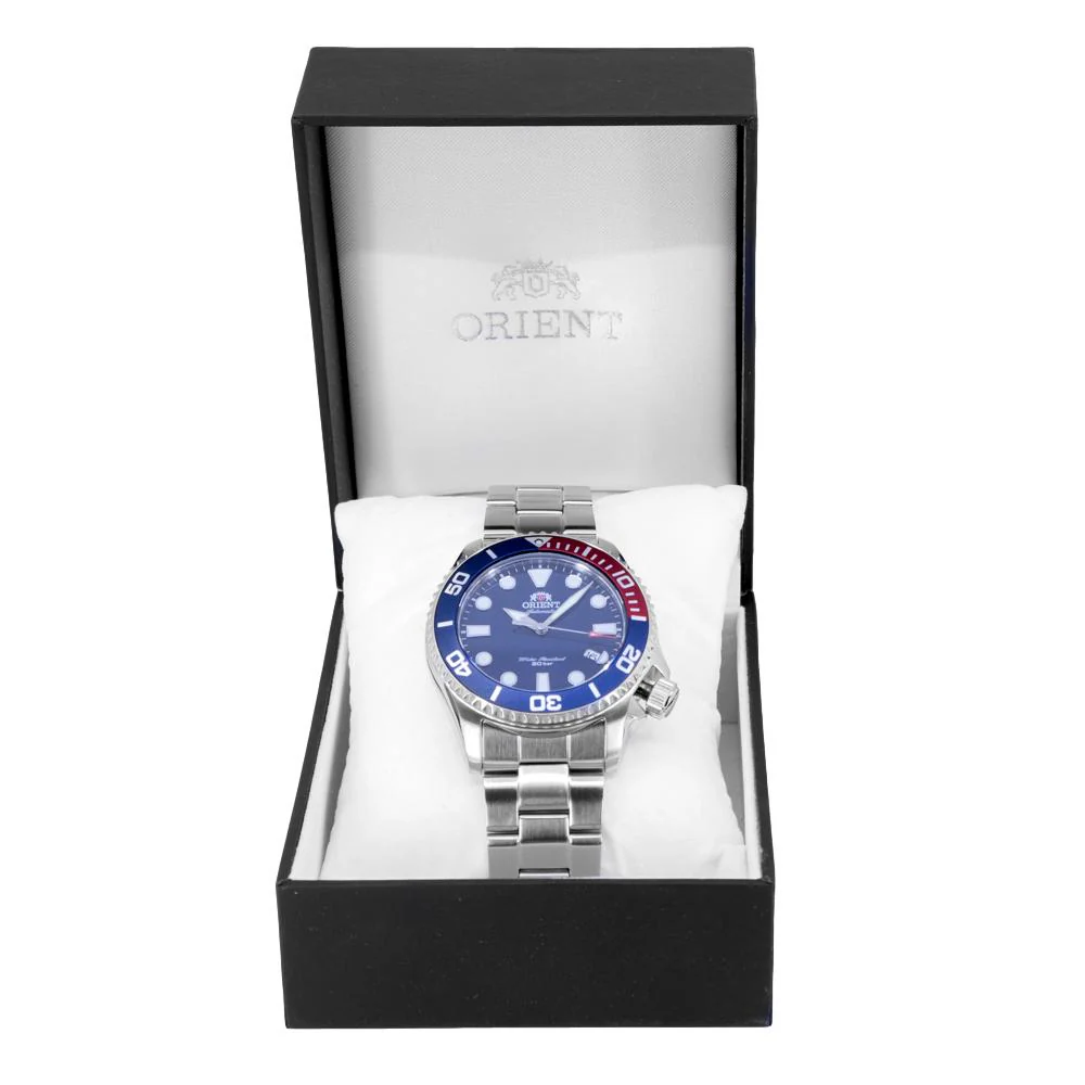 Orient Men's RA-AC0K03L10B Automatic Blue Dial Auto - Image 7