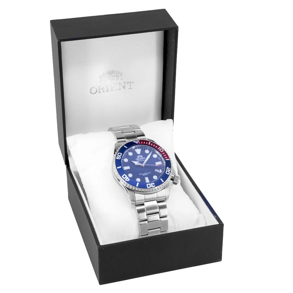 Orient Men's RA-AC0K03L10B Automatic Blue Dial Auto - Image 8