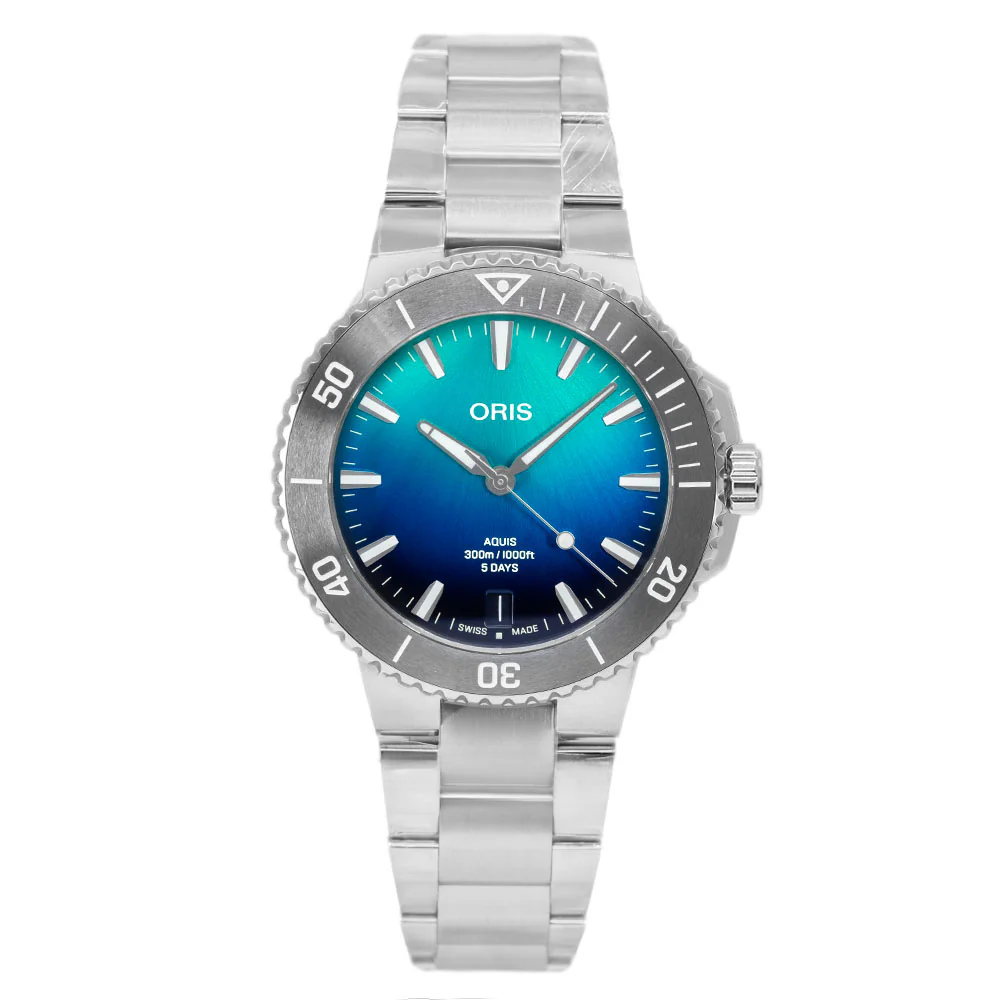 Oris 01 400 7790 4185-Set Aquis Great Barrier Reef Lmt Ed IV - Image 3