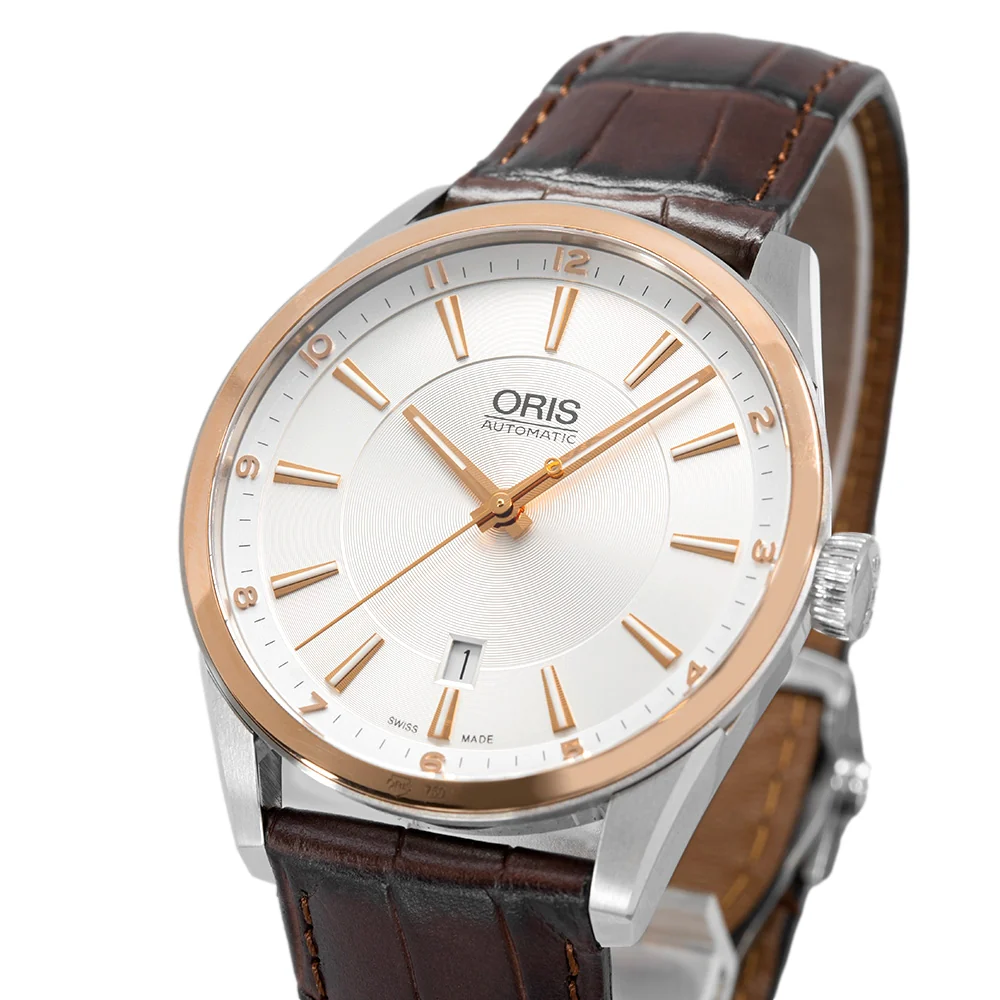 Oris 01 733 7642 6331-07 5 21 80FC Artix 18K Rose Gold Auto - Image 10