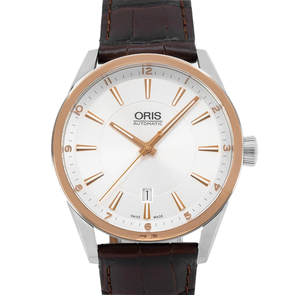 Oris 01 733 7642 6331-07 5 21 80FC Artix 18K Rose Gold Auto - Image 2