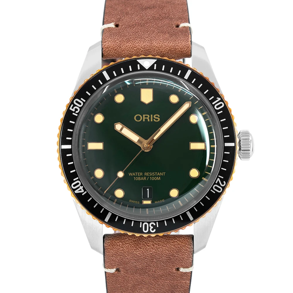Oris 01 733 7707 4357-07 5 20 45 Divers 65 Green Dial Auto - Image 2