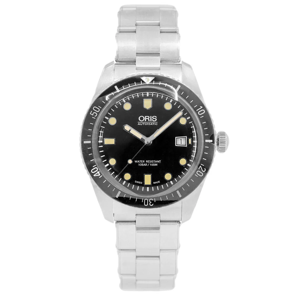 Oris 01 733 7720 4054-07 8 21 18 Divers 65 Black Dial Watch - Image 3