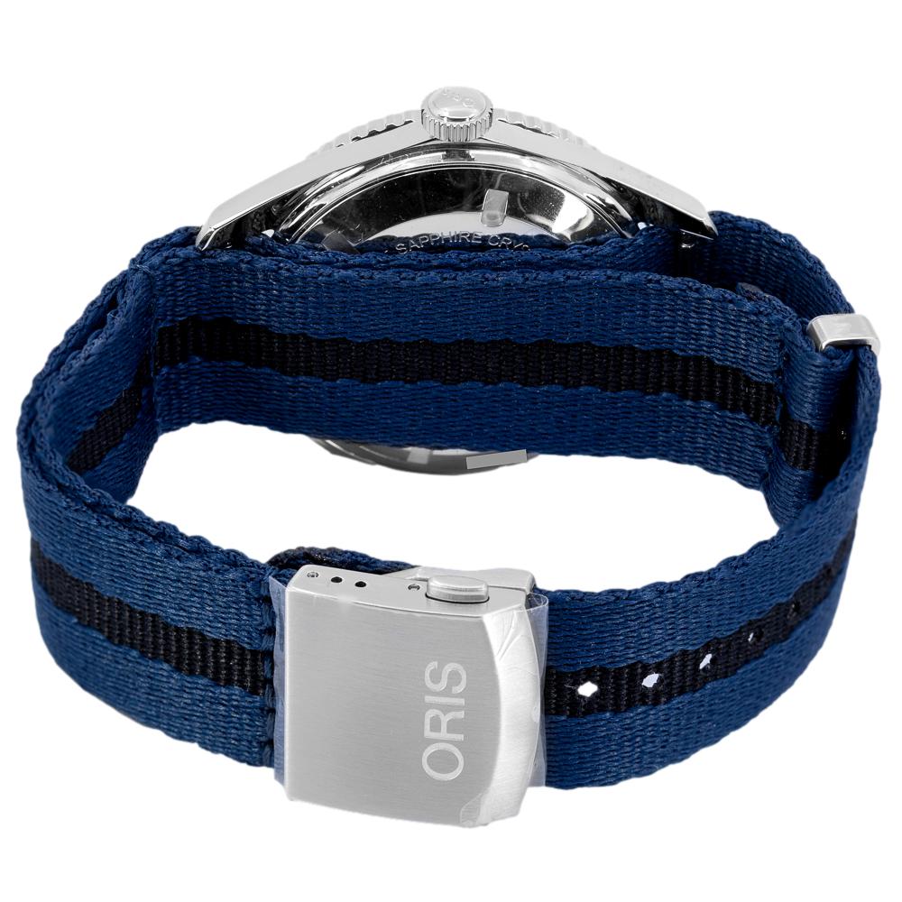 Oris 01 733 7720 4055-07 5 21 28FC Divers 65 Blue Dial Watch - Image 4