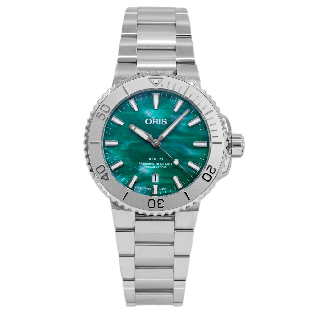 Oris 01 733 7730 4137-07 8 24 05PEB Oris Aquis x Bracenet - Image 3