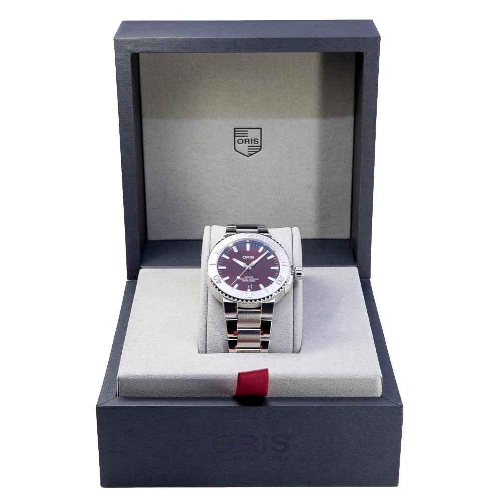 Oris 01 733 7766 4158-07 8 22 05PEB Cherry Unisex Watch - Image 8