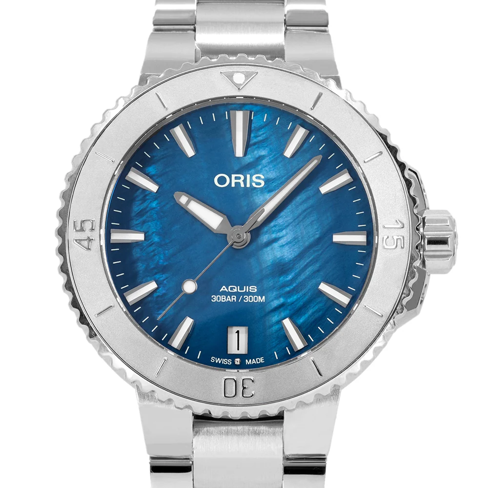 Oris 01 733 7770 4155-07 8 18 05P Aquis Blue Dial Auto - Image 2