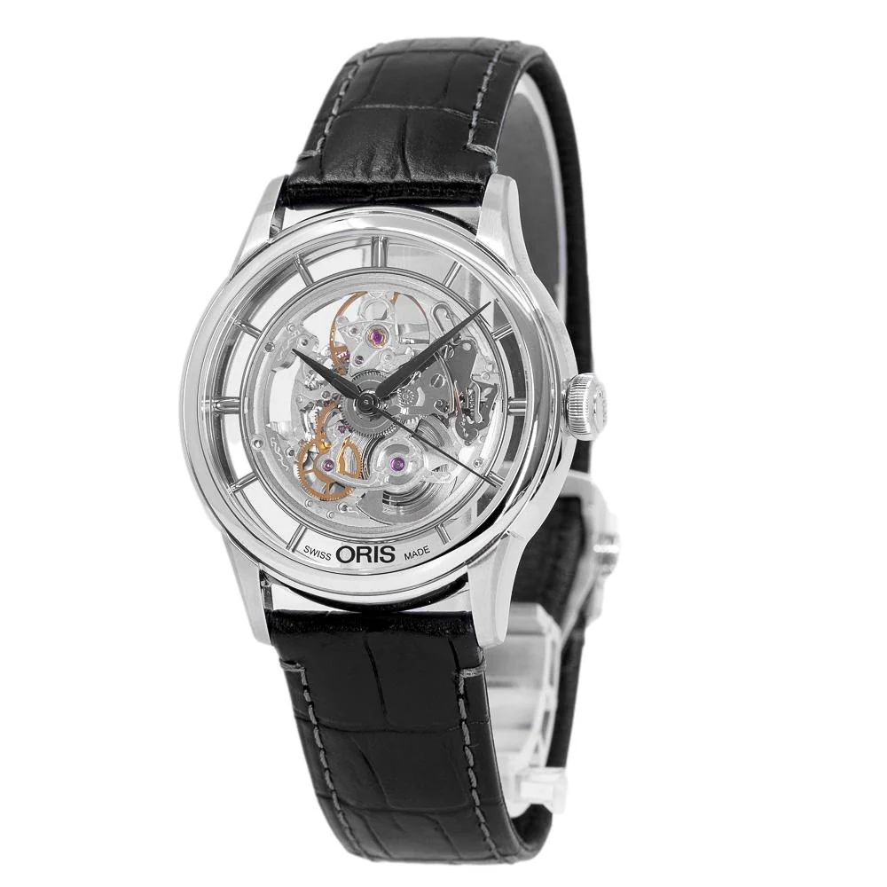 Oris 01 734 7648 4051 07 5 21 71FC Artelier Skeleton Watch