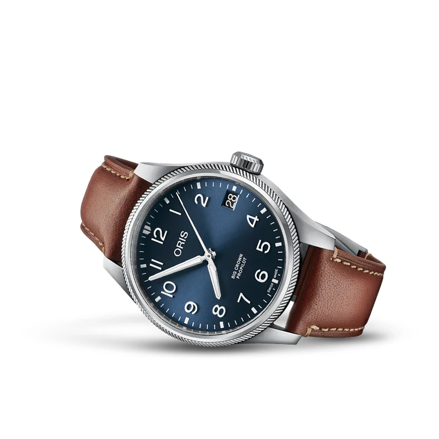 Oris 01 751 7761 4065-07 6 20 07LC Big CrowP Blue Dial Watch - Image 2