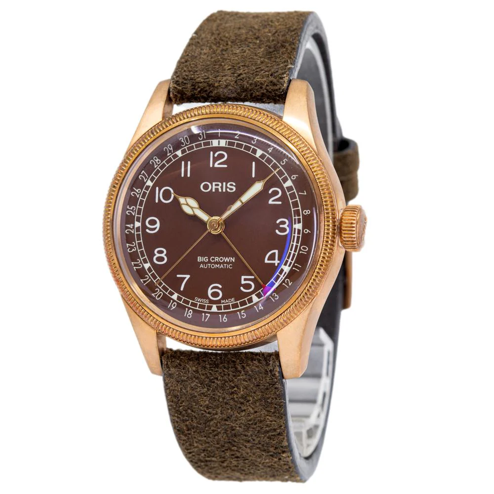 Oris 01 754 7741 3166-07 5 20 74BR Big Crown Bronze Watch - Image 2