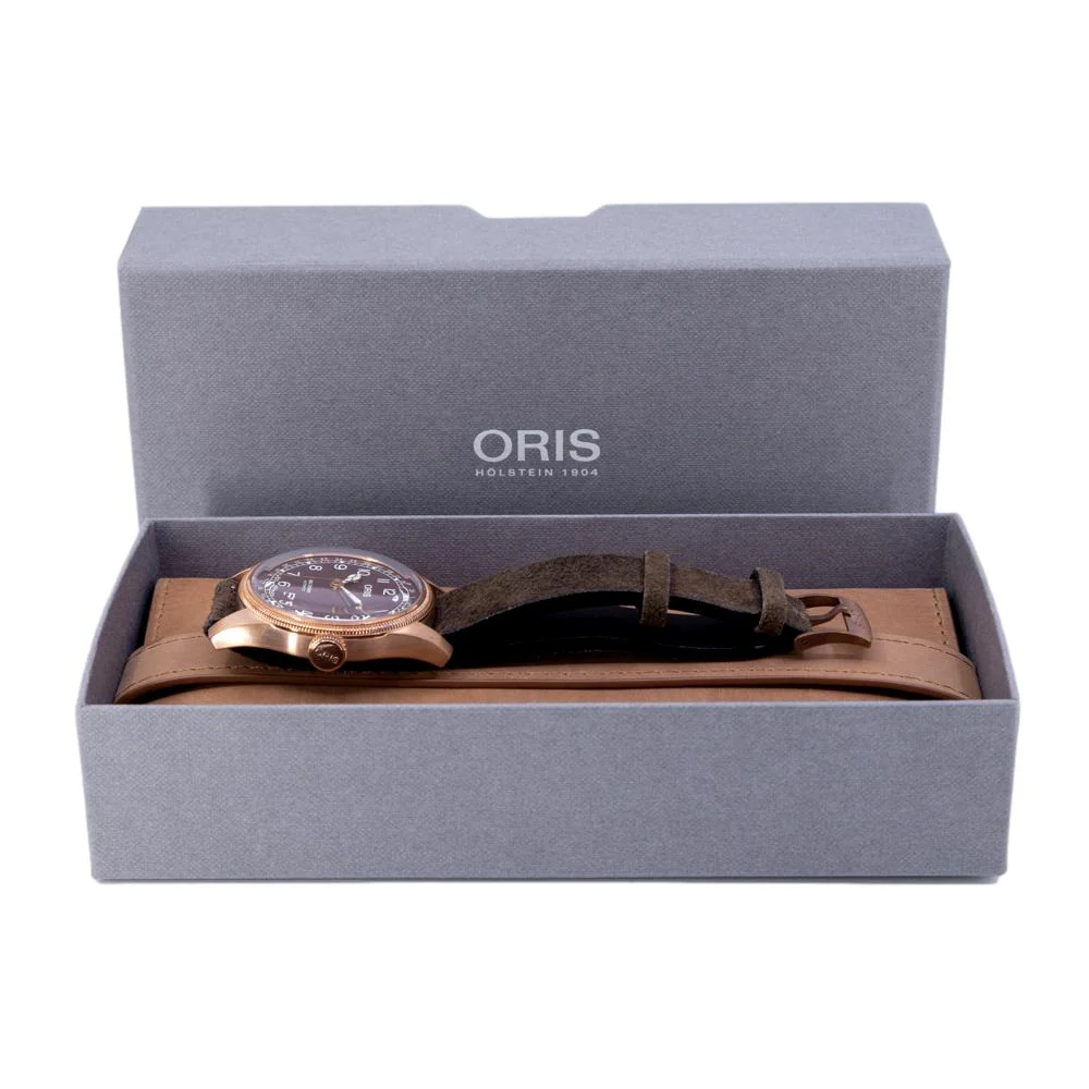 Oris 01 754 7741 3166-07 5 20 74BR Big Crown Bronze Watch - Image 8