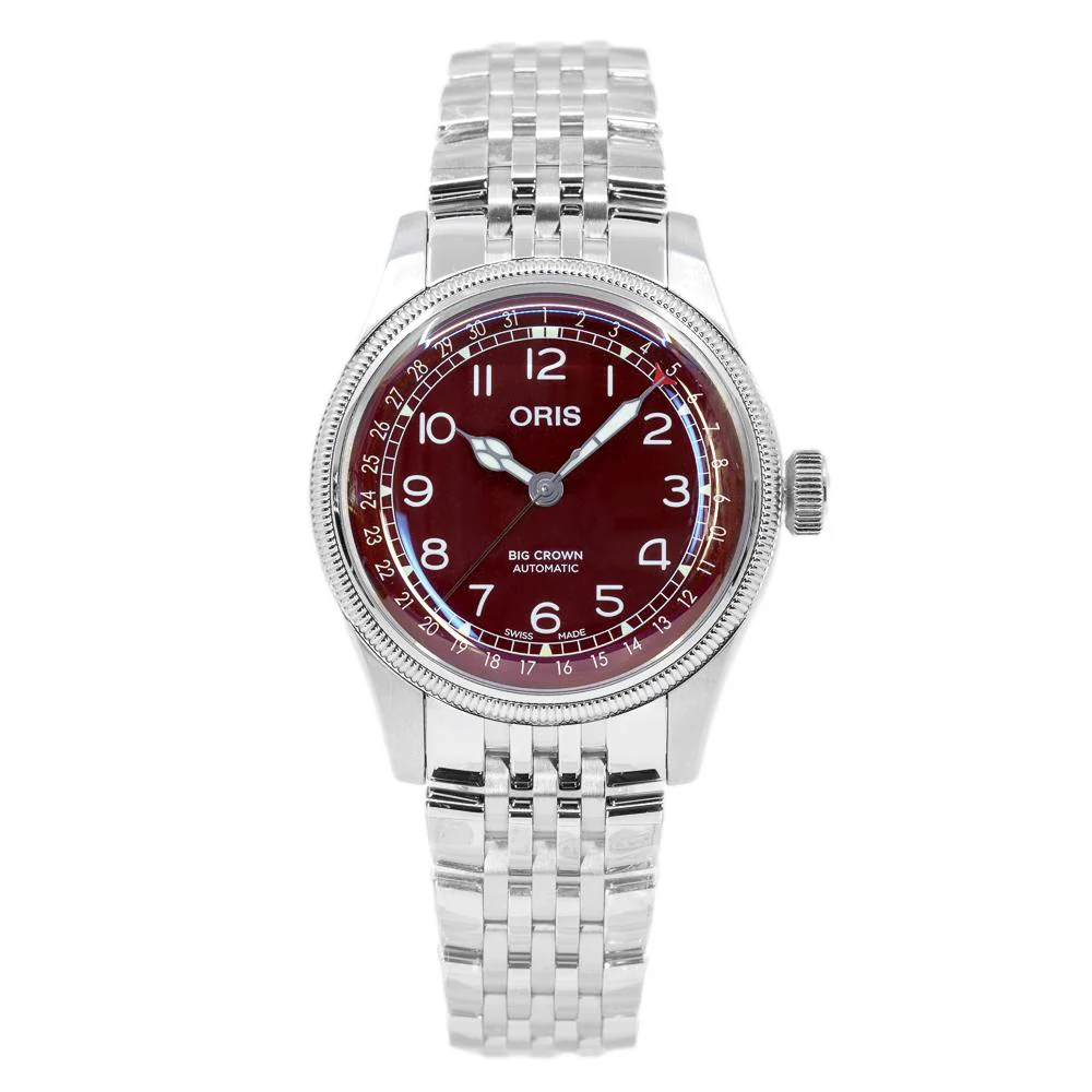 Oris 01 754 7741 4068-07 8 20 22 Big Crown Red Dial Watch - Image 2