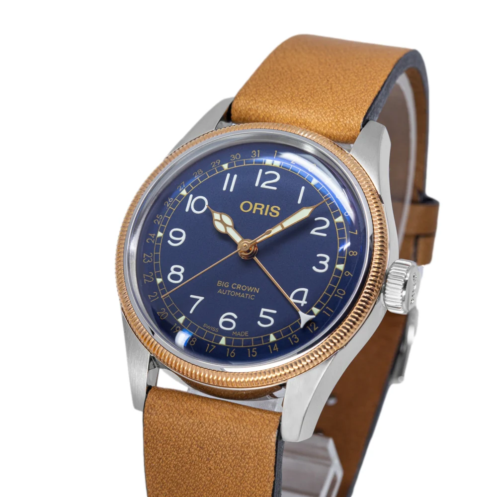 Oris 01 754 7741 4365-07 5 20 58 B.C Pointer Blue Dial Watch - Image 10