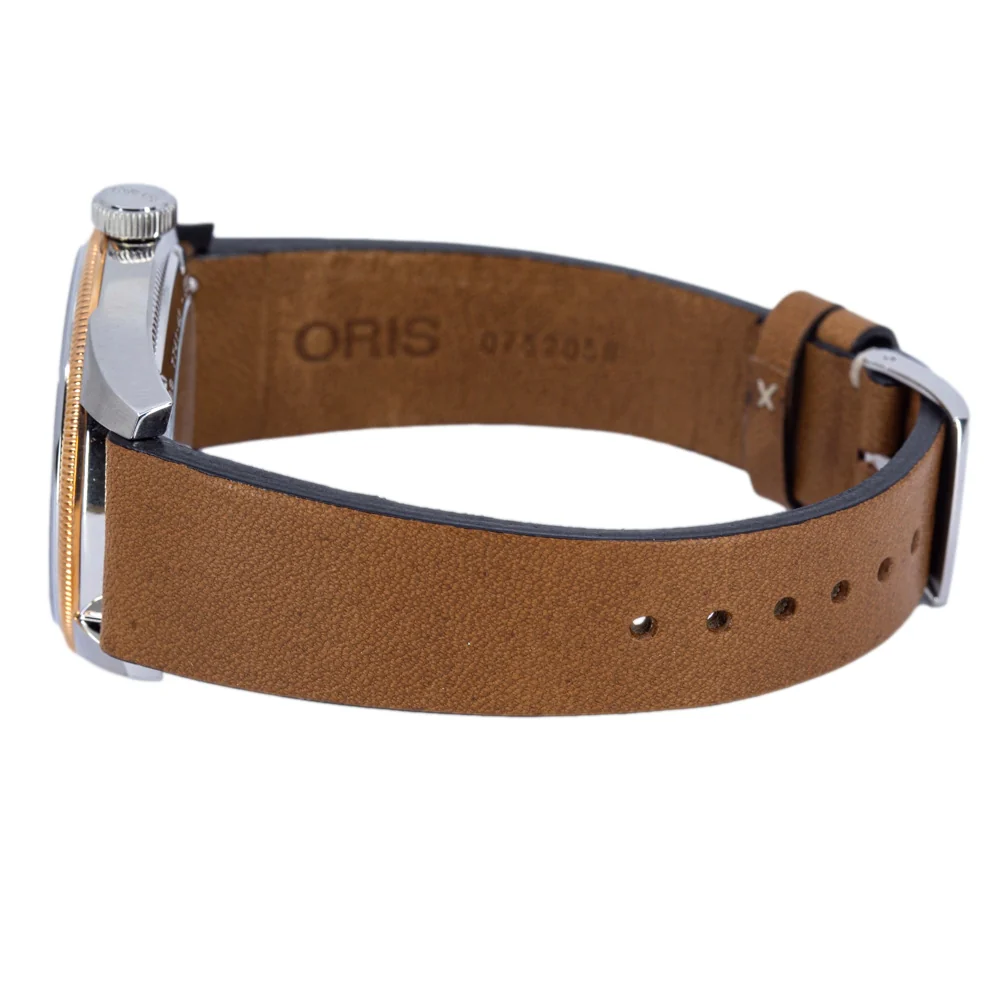Oris 01 754 7741 4365-07 5 20 58 B.C Pointer Blue Dial Watch - Image 4