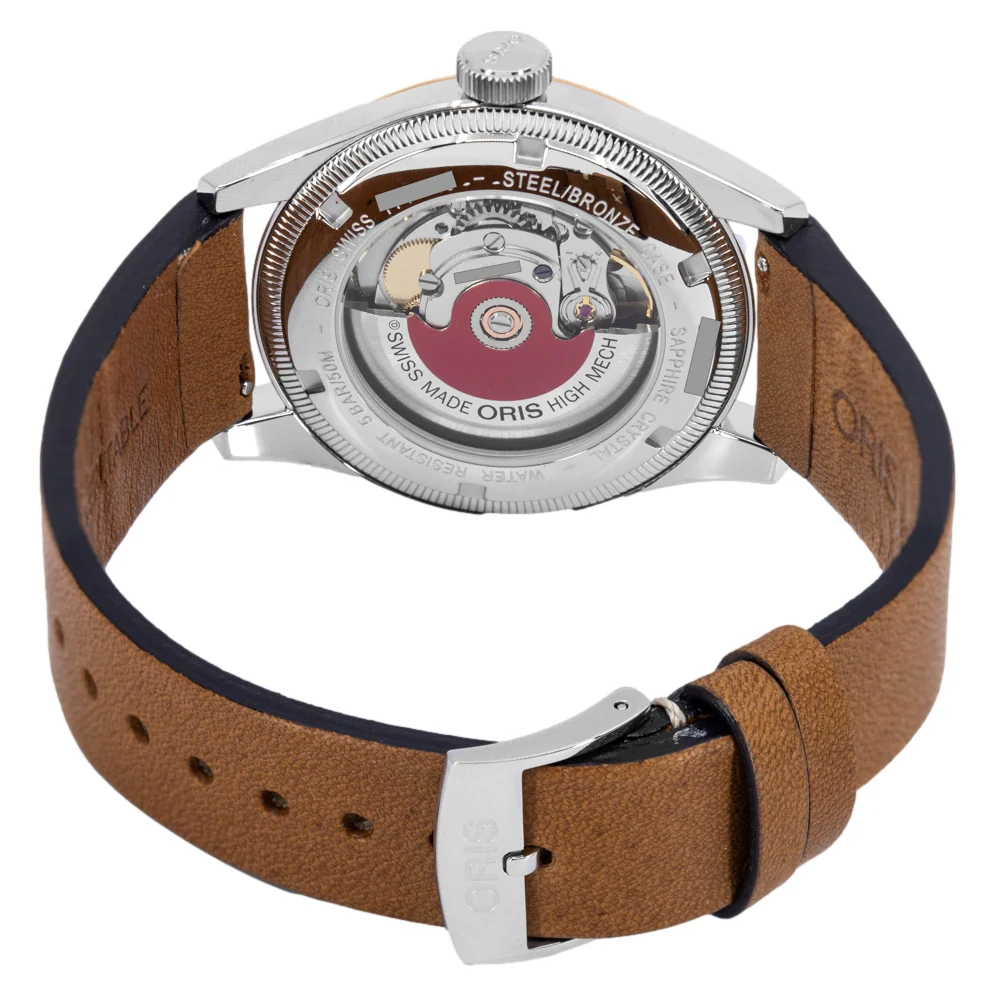 Oris 01 754 7741 4365-07 5 20 58 B.C Pointer Blue Dial Watch - Image 5
