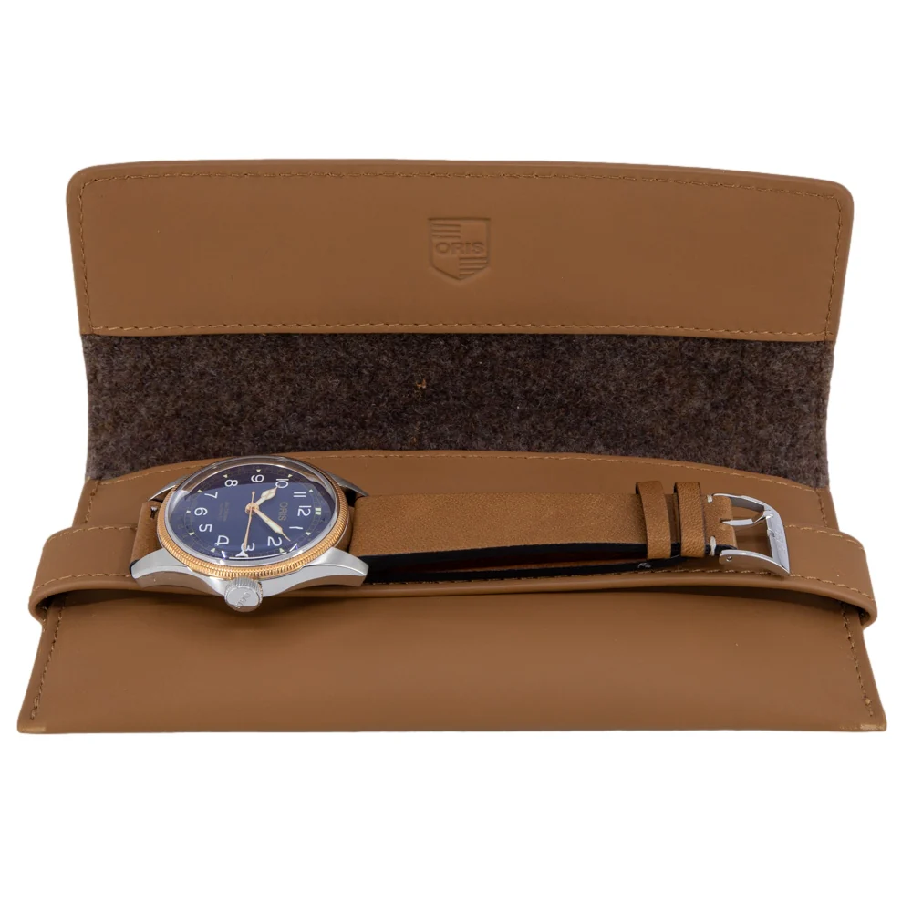 Oris 01 754 7741 4365-07 5 20 58 B.C Pointer Blue Dial Watch - Image 8
