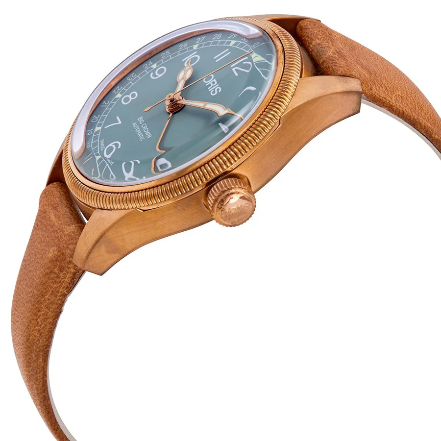 Oris 01 754 7749 3167-07 5 17 66BR Bronze Pointer Green Dial - Image 2
