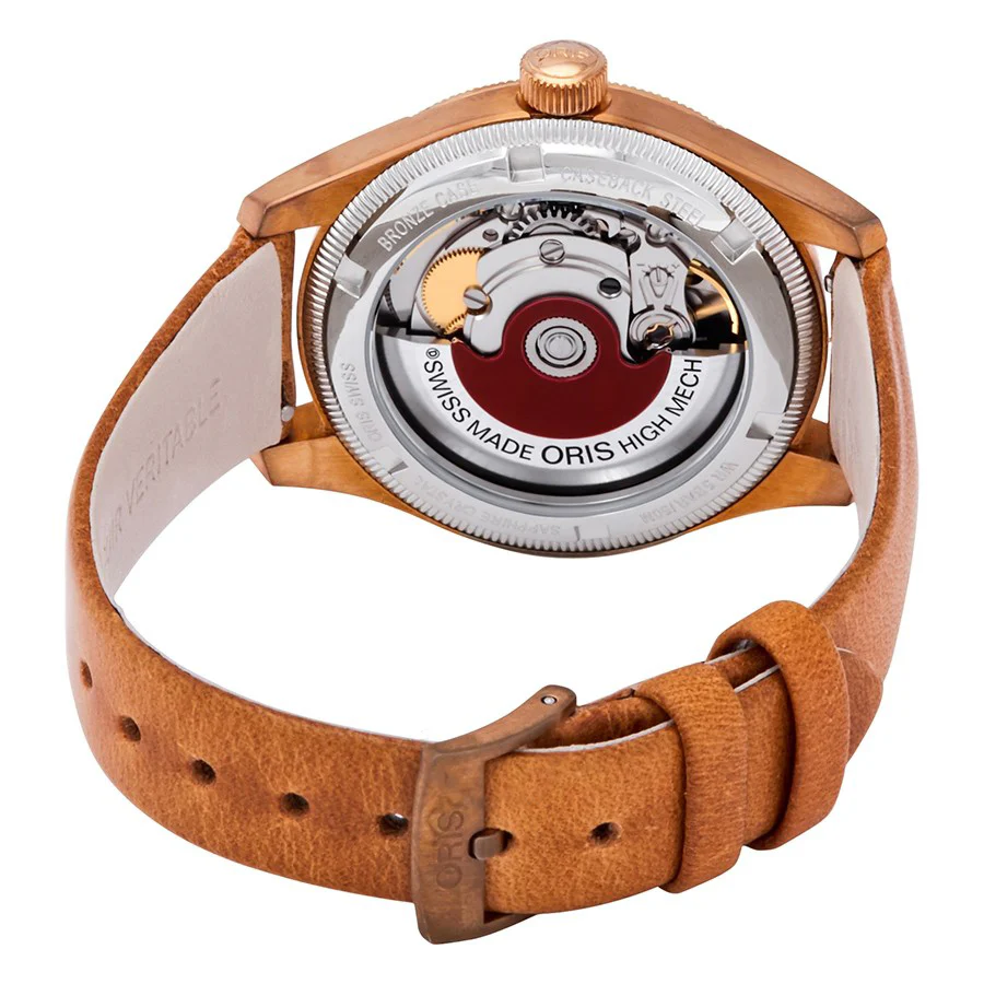 Oris 01 754 7749 3167-07 5 17 66BR Bronze Pointer Green Dial - Image 3