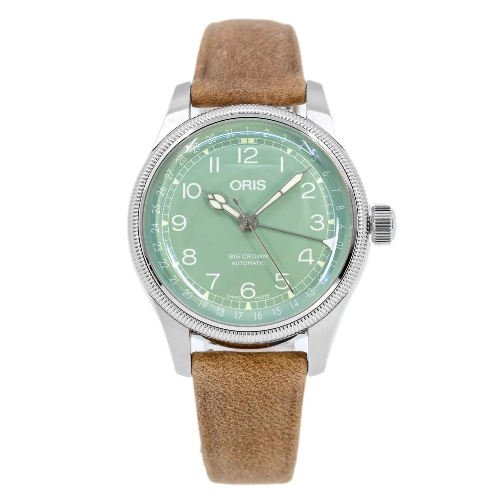 Oris 01 754 7749 4067-07 5 17 68 Pointer Green Dial Watch - Image 2